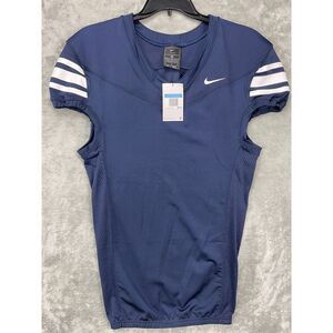 NWT Nike‎ Football Men's Performance Jersey Mesh Vented Medium Blue CI3767-420